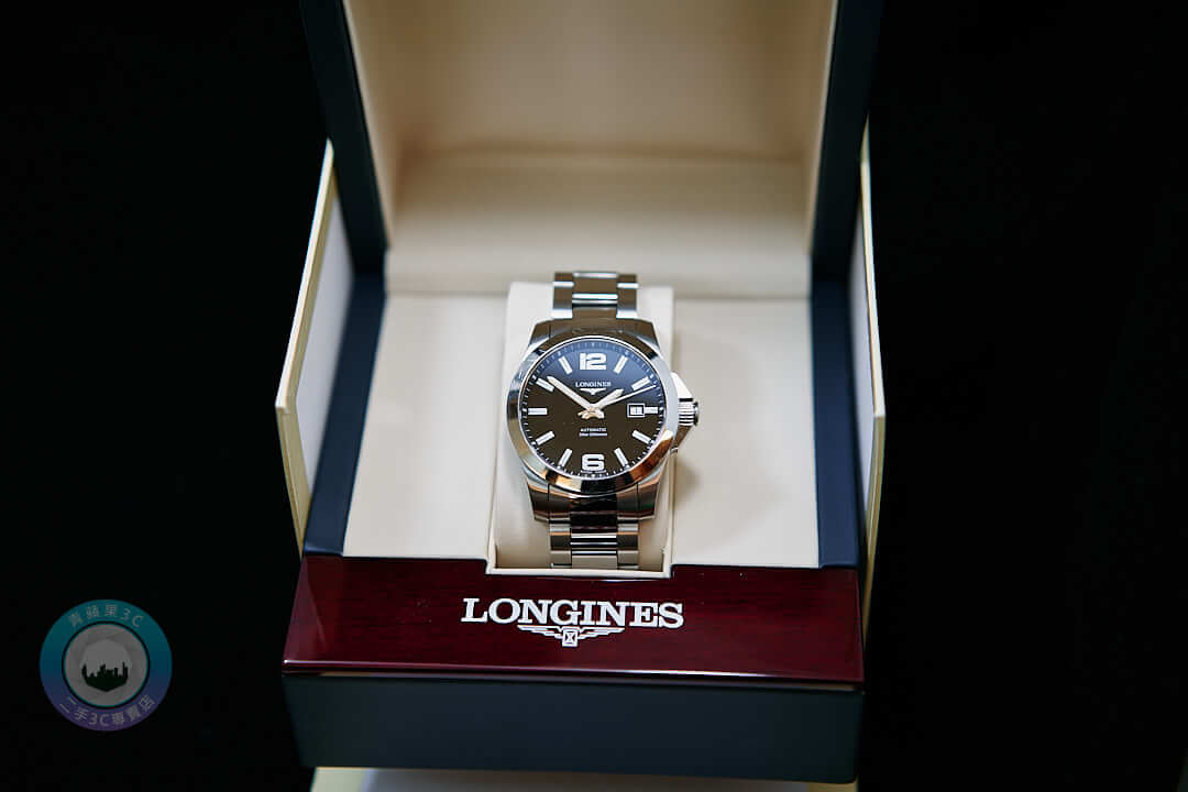 Longines 手錶完整配件展示，符合收購標準