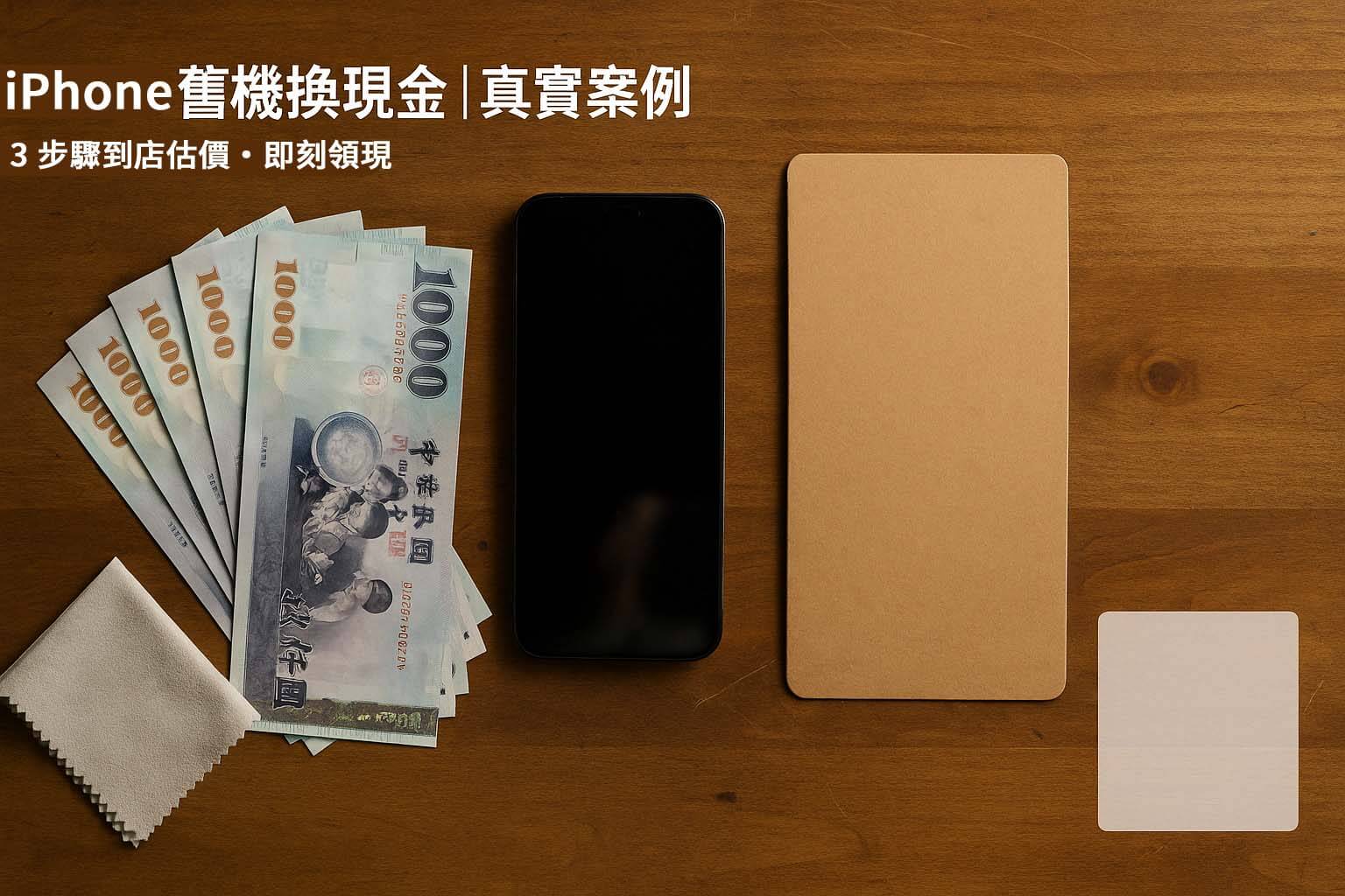 青蘋果3C iPhone 舊機換現金｜真實案例（透明估價・資料清除・當場領現）