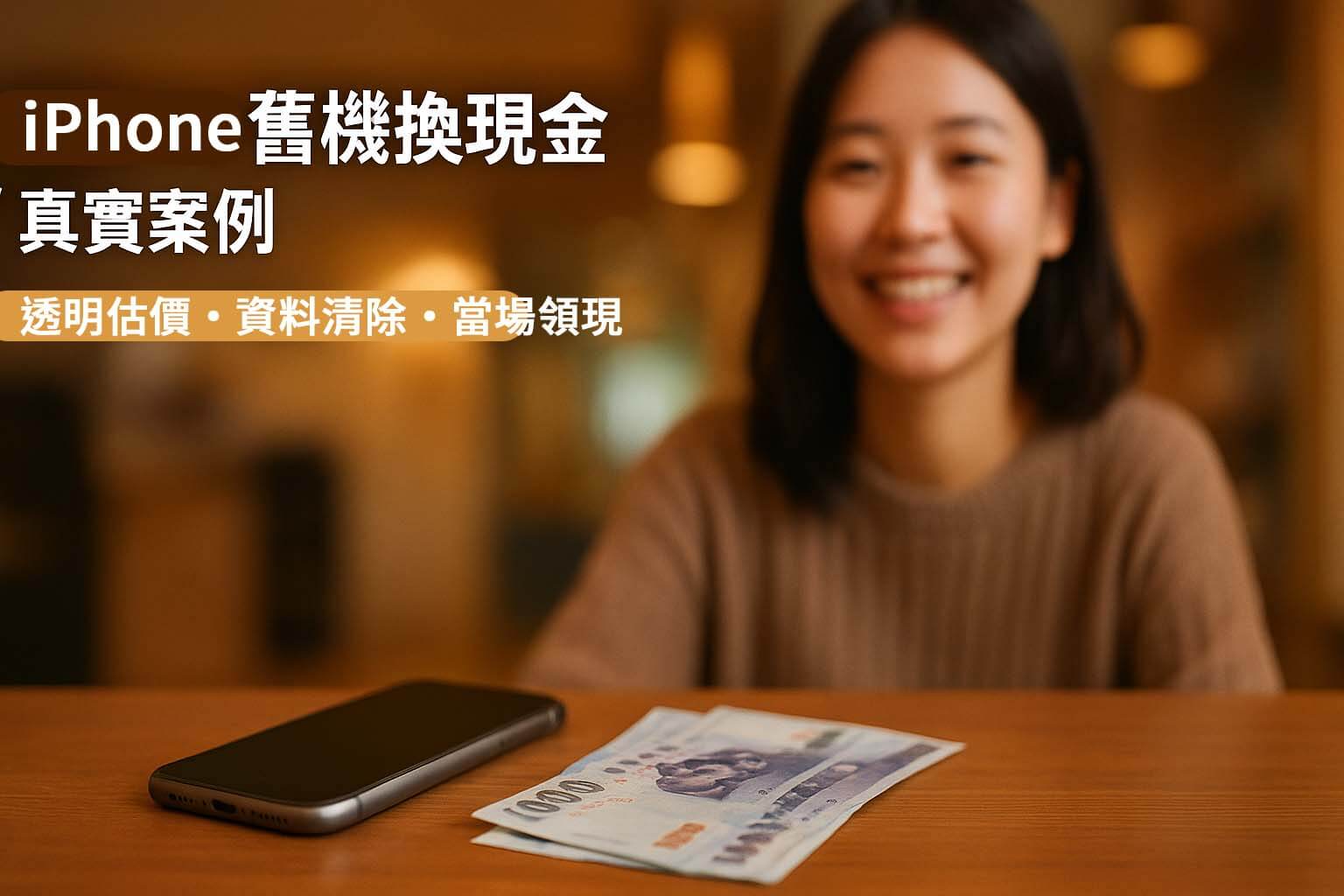 青蘋果3C iPhone 舊機收購換現金案例故事