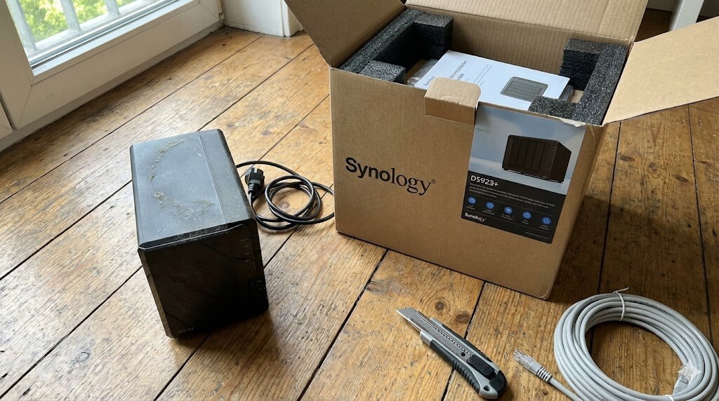 升級 Synology NAS 舊機換現金示意圖 (Upgrading Synology NAS and Selling Old Unit)